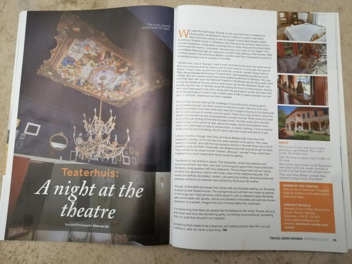 Tsumeb Theater Guesthouse 외부 사진